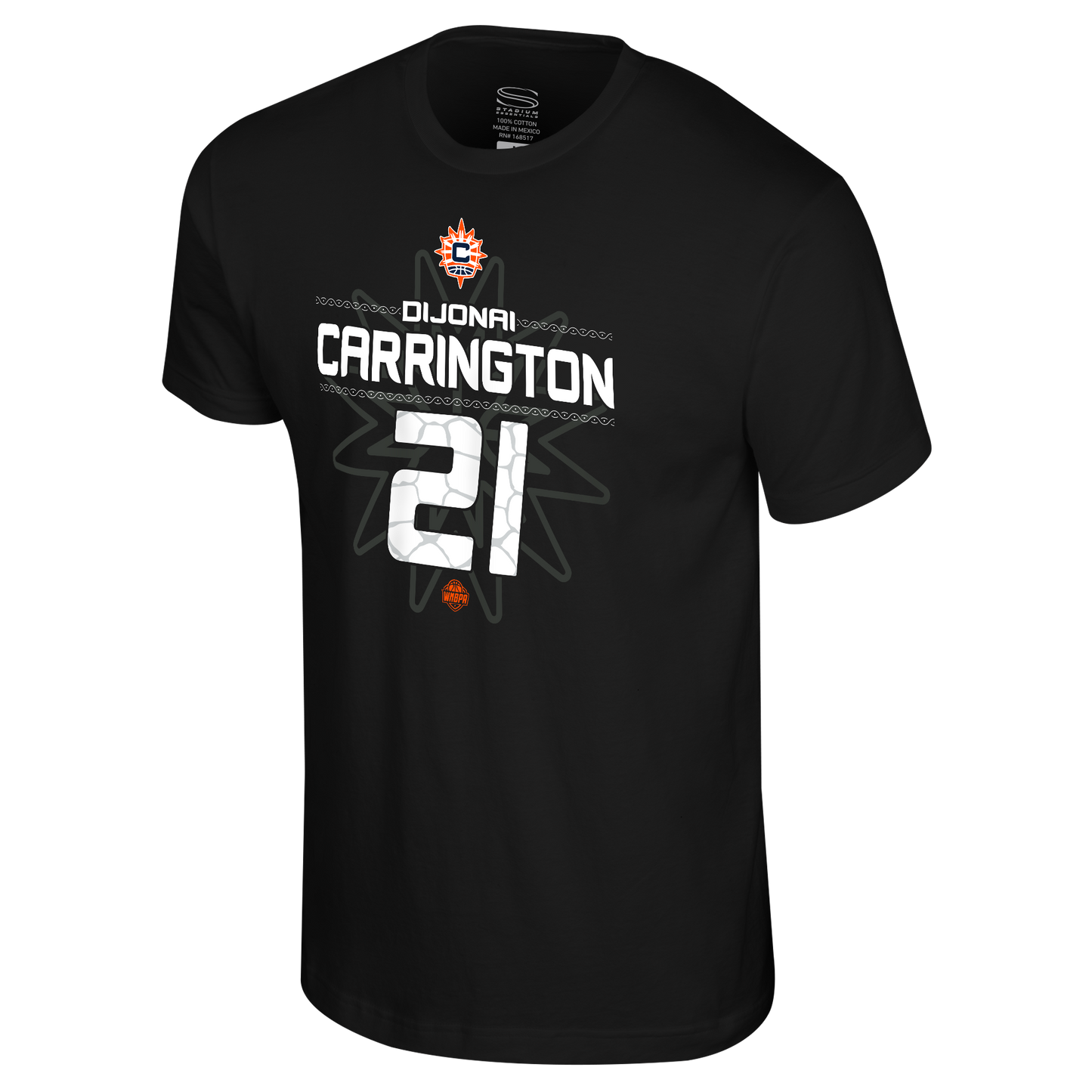 Dijonai Carrington Name & Number Black T-Shirt