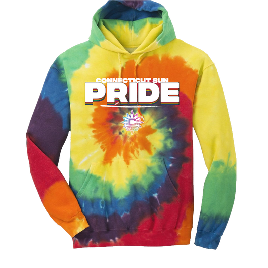 CT Sun Pride Tie Dye Hoodie