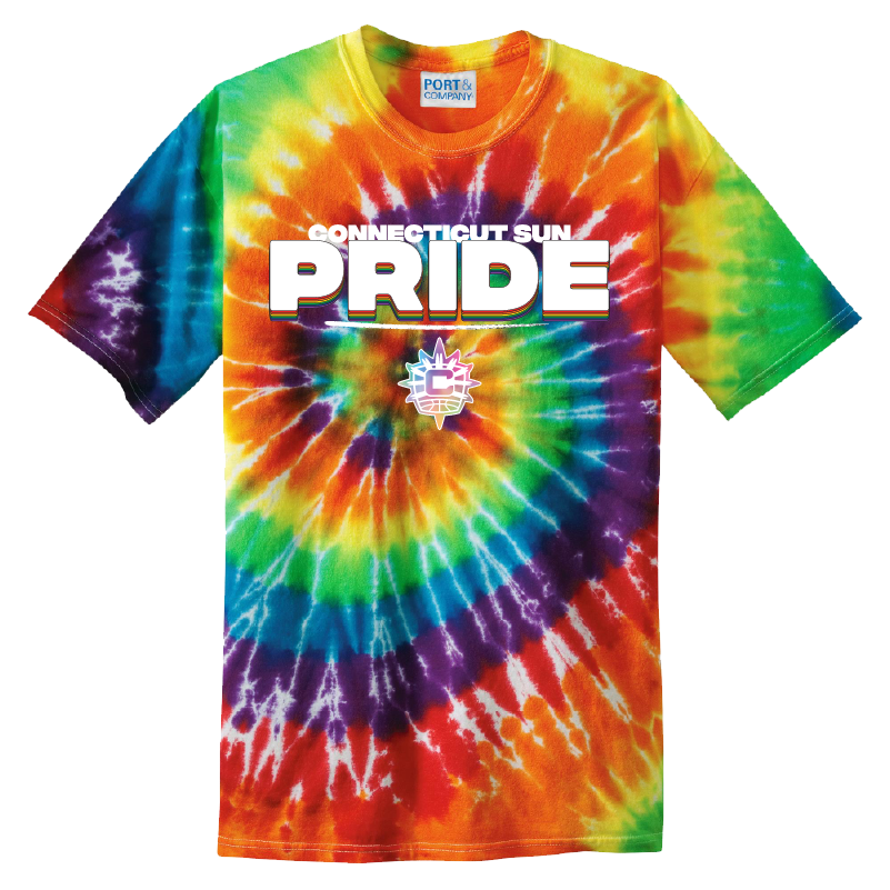 CT Sun Pride Tie Dye T-Shirt