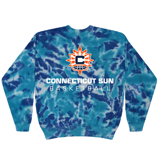 CT Sun Logo Tie-Dye Crewneck Sweatshirt